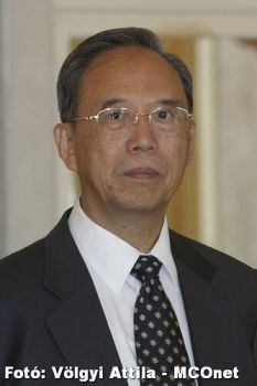 Kínai vendég a köztársasági elnöknél - Budapest - Belföld