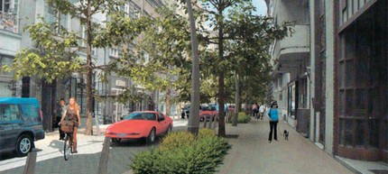Nagyszabású közterületi felújítások Budapest belvárosában