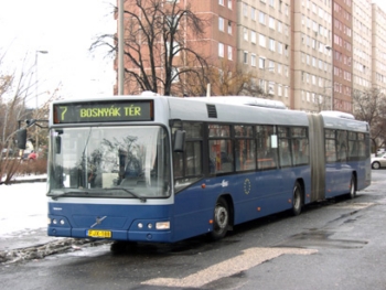 Budapesti BKV-s buszjárat menetrend szerint