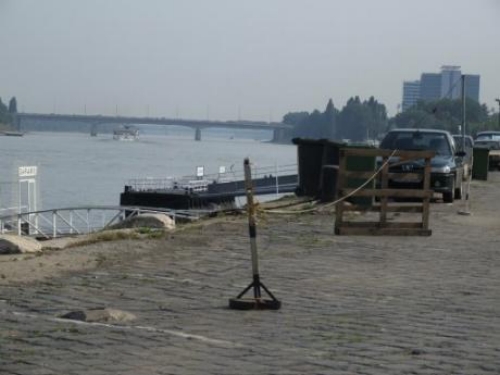 A Budapesti felső rakpart közelebbről