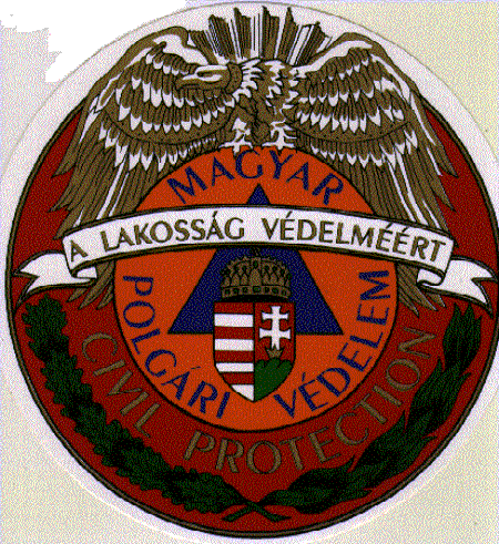 Magyar polgári védelem Magyar polgári védelem címere