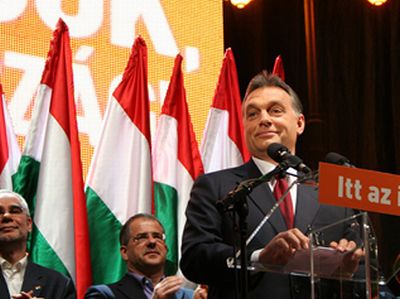 Orbán Viktor a Fidesz elnöke orban