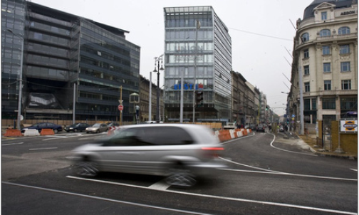 Sétálóutcává alakították a Baross utca Kálvin téri torkolatát