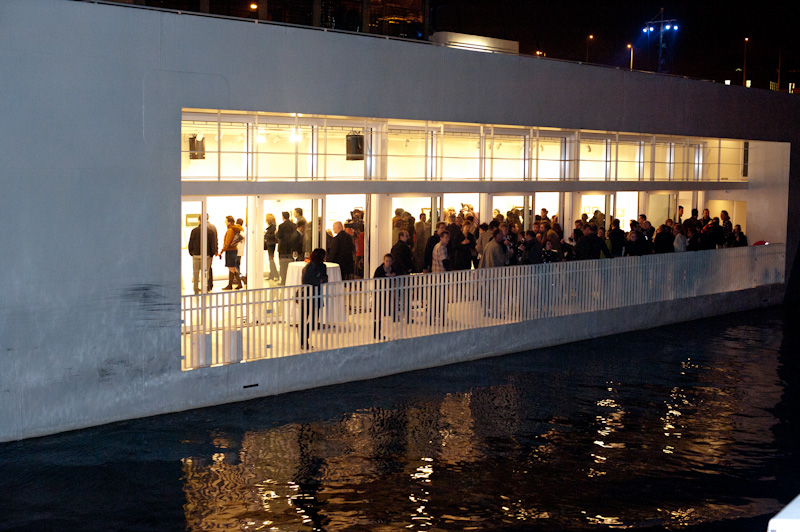 Bővült az A38 hajó: új, úszó kiállítótérrel kapott