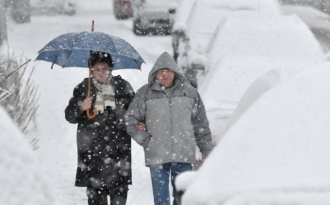 Folytatodó országos havazás és ónos eső!