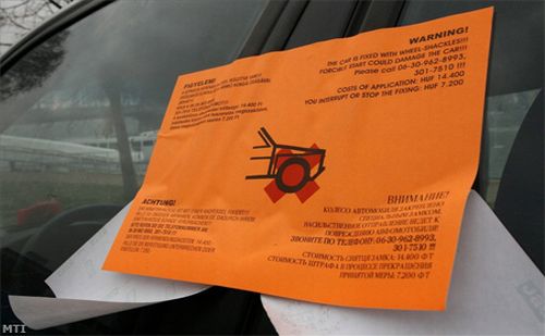 Változhatnak a kerékbilincselés szabályai Budapesten