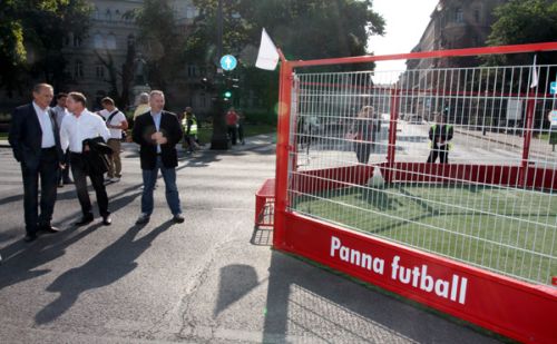 Az eseményen részt vett Nagy Tamás, a Ferencváros Torna Club edzője is. 