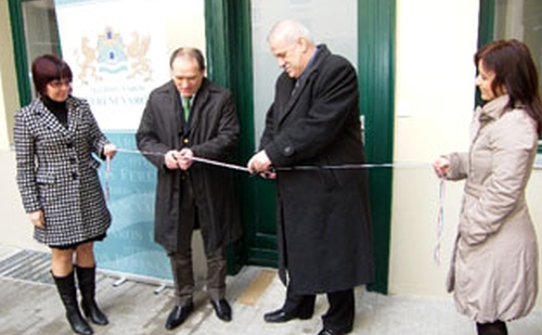 193 millió forintos támogatással újult meg egy lakóház Ferencvárosban.