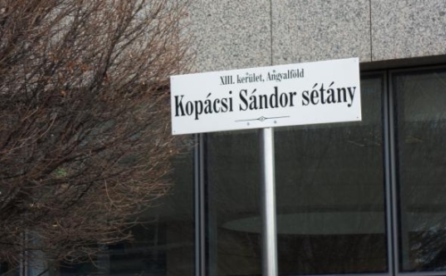 Közterület viseli az 1956-os rendőrfőkapitány nevét a XIII. kerületben