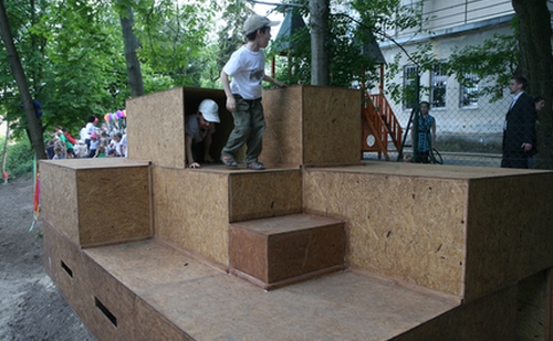 Kalandpark épült az egyik második kerületi óvoda udvarán