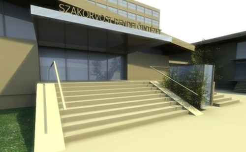 Megkezdődtek a felújítási munkák az újpesti Görgey úti szakrendelőben