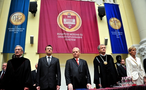 Tarlós István volt a díszvendége a műegyetemi tanévnyitónak