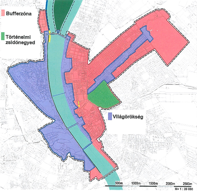 Világörökségi területek Budapesten