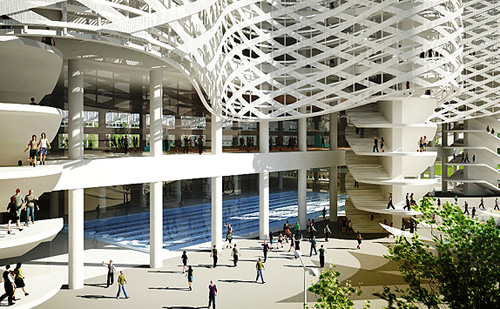 Legkésőbb 2016-ra épülhet meg a hatemeletes úszókomplexum Budapesten