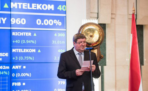  Tállai András a Budapesti Értéktőzsde újraalapításának 25. évfordulóján