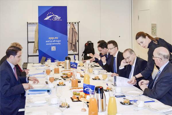 Szijjártó Péter külgazdasági és külügyminiszter Luxembourgban