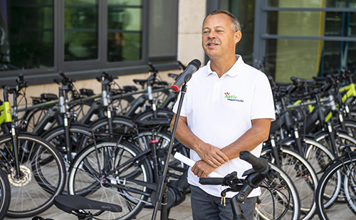 Elektromos kerékpárokat adott kollégáinak az MVM csoport