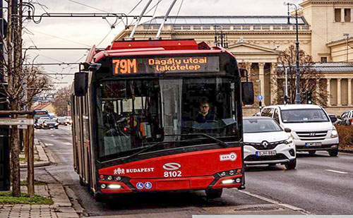 Infraérzékelős utasszámlálókkal erősítenek a trolikon