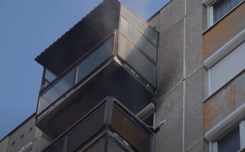 Pánik tört ki Angyalföldön egy paneltűz miatt