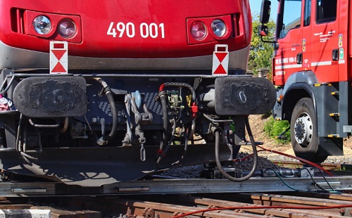 Kisiklott egy mozdony Rákosrendezőnél – emberi mulasztás történt