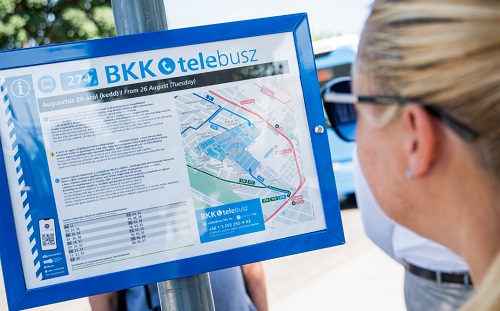 Innovatív buszjárat indul Budapesten, rugalmas közlekedéssel