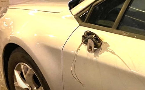 Rolleres és autós is borzolta a kedélyeket Budapesten - a vasúti sorompó se volt akadály