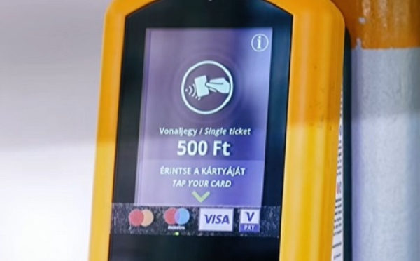 Már elérhető a Budapest Pay&GO – egy érintés a jegyvásárlás bankkártyával vagy okoskészülékkel